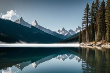 Wall Mural - Mountain Background