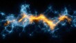 © Nayeem - Abstract Blue and Orange Energy Plasma Wave