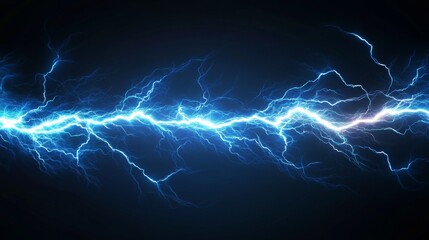 Wall Mural - lighting speed effect background