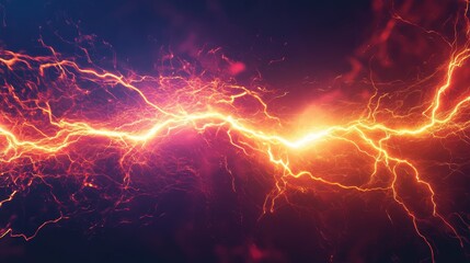 Wall Mural - lighting speed effect background