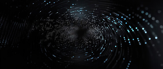 Wall Mural - digital background perfect for tech processes, neural networks, artificial intelligence, data transf