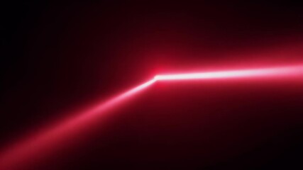 Sticker - A cinematic motion graphic featuring a vivid red light flare spreading across a dark background ideal for dramatic title sequences