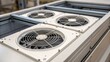 © DigitalSpace - Medium closeup of ventilation systems within the modular layout displaying strategically p fans and vents for improved airflow and comfort.
