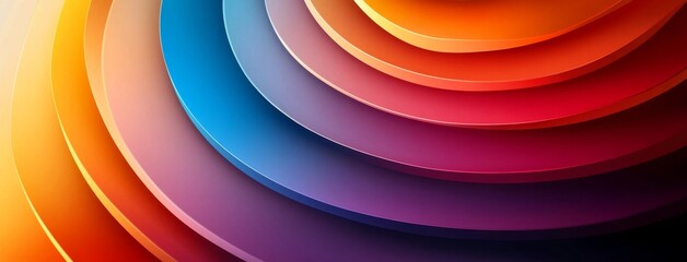 Wall Mural - collection of wave-like liquid lines featuring shadows and light on gradient backgrounds. stylish, s