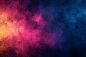 Leinwandbilder - Colorful abstract background with vibrant hues blending together in a cosmic style