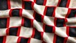 © CrazyJuke - Add dynamism to your design with a vibrant, horizontal checked flag pattern, perfect for sports and racing themes.