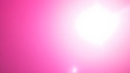 Wall Mural - Abstract Pink and White Gradient Background, Soft Light Flare, Digital Art, AI Generated