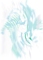 Wall Mural - An abstract transparent iridescent color blur design element.