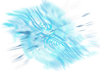 Wall Mural - An abstract transparent iridescent color blur design element.