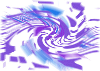 Wall Mural - An abstract transparent iridescent color blur design element.