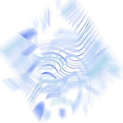 Wall Mural - An abstract transparent iridescent color blur design element.