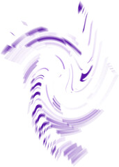 Wall Mural - An abstract transparent iridescent color blur design element.