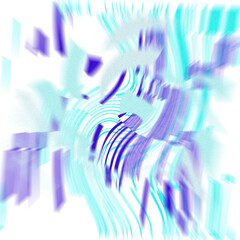 Wall Mural - An abstract transparent iridescent color blur design element.