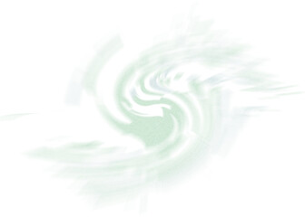 Wall Mural - An abstract transparent iridescent color blur design element.