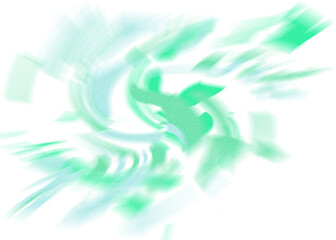Wall Mural - An abstract transparent iridescent color blur design element.