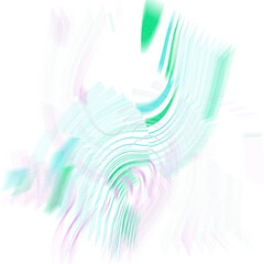 Wall Mural - An abstract transparent iridescent color blur design element.