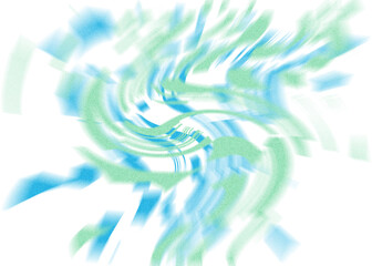 Wall Mural - An abstract transparent iridescent color blur design element.