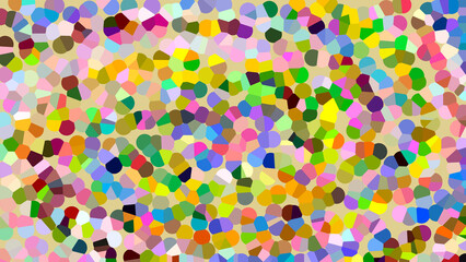 Wall Mural - Abstract background with multicolored geometric shapes. 