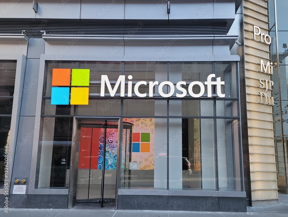 Microsoft, 11 Times Square, creates platforms and tools powered by AI