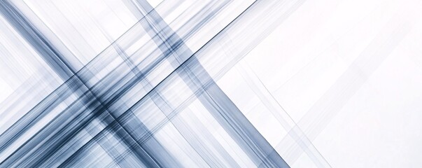 Leinwandbilder - Abstract background with blue lines crossing and fading, creating a sense of movement and depth