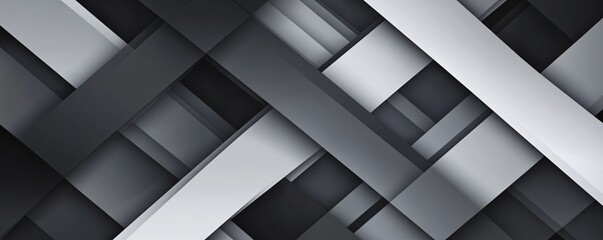 Aufkleber - Intersecting lines form a modern abstract geometric background design