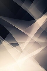 Aufkleber - Graphic design background with intersecting light brown lines against a deep brown backdrop
