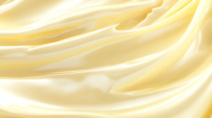 Aufkleber - Soft Beige and White Ripple Texture Great for Backgrounds and Creative Design Use : Generative AI