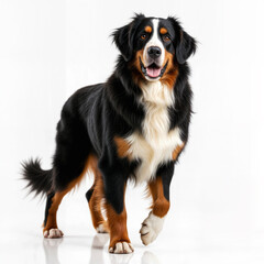 Wall Mural - Majestic Bernese Mountain Dog in Motion