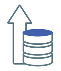 Poster - Data Growth and Storage Icon