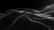 © achmad - Abstract dark grayscale wavy surface with subtle light.