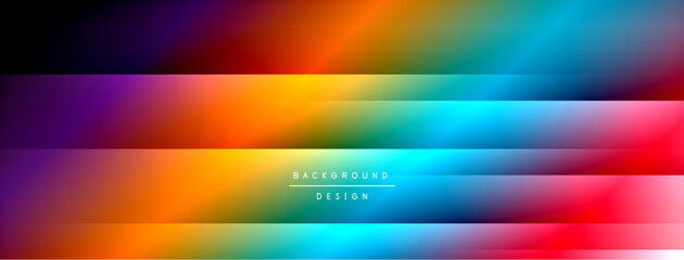 Wall Mural - colorful gradient with lines made of shadow and light. creative background