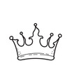 © mollajahid0886 - crown golden crown isolated vector  on white background