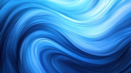 Wall Mural - Abstract background with swirling blue hues creating a dynamic and vibrant visual effect