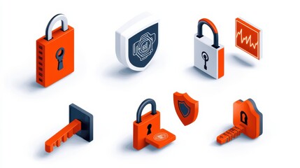 Aufkleber - Implementing six essential network security elements firewalls vpns and standards in a digital environment