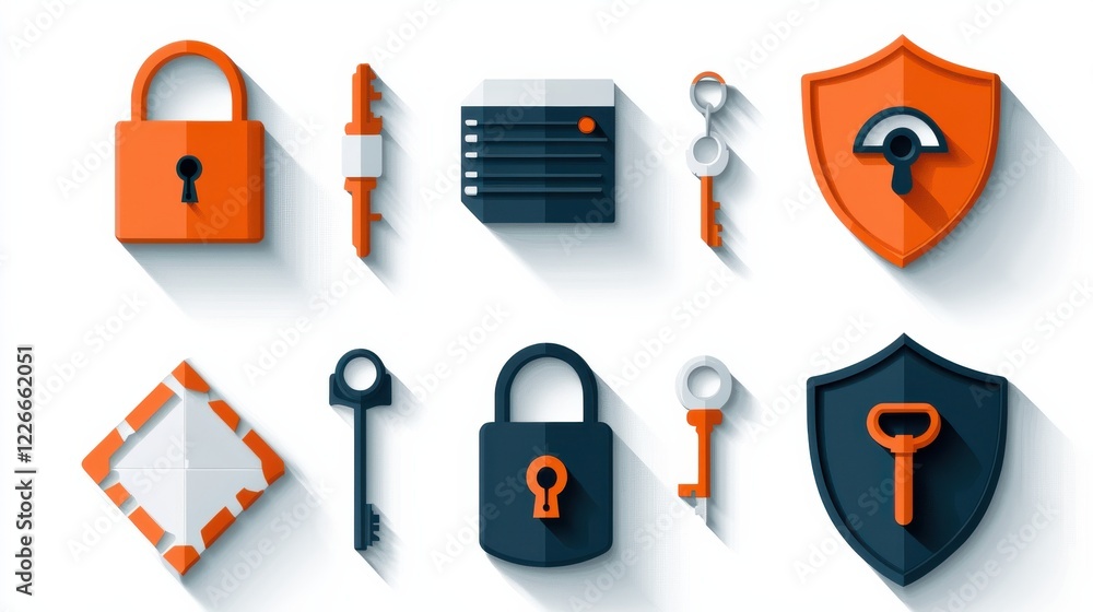 Enhancing physical security analyzing six essential security icons for ...