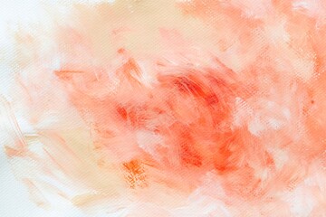 Wall Mural - Watercolor peachy background