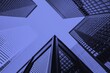 © Rawpixel.com - Purple office building, worm's eye view