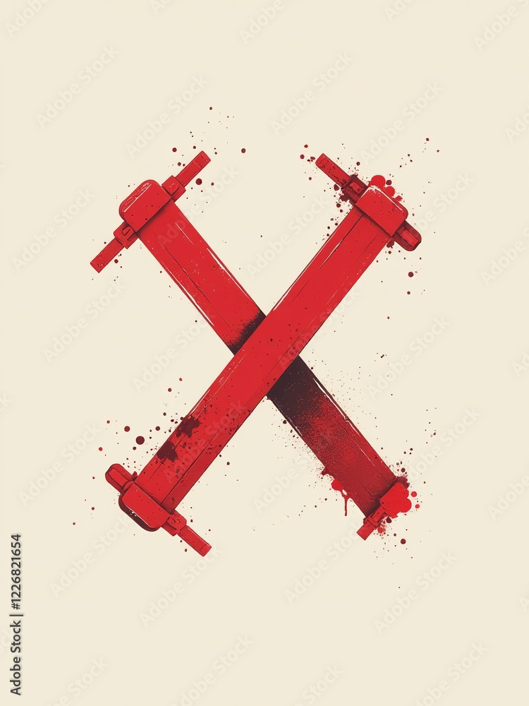 Le Noed Rouge Et Le Ruban Sont Deux Symboles Utilisés Pour Signaler Une ...