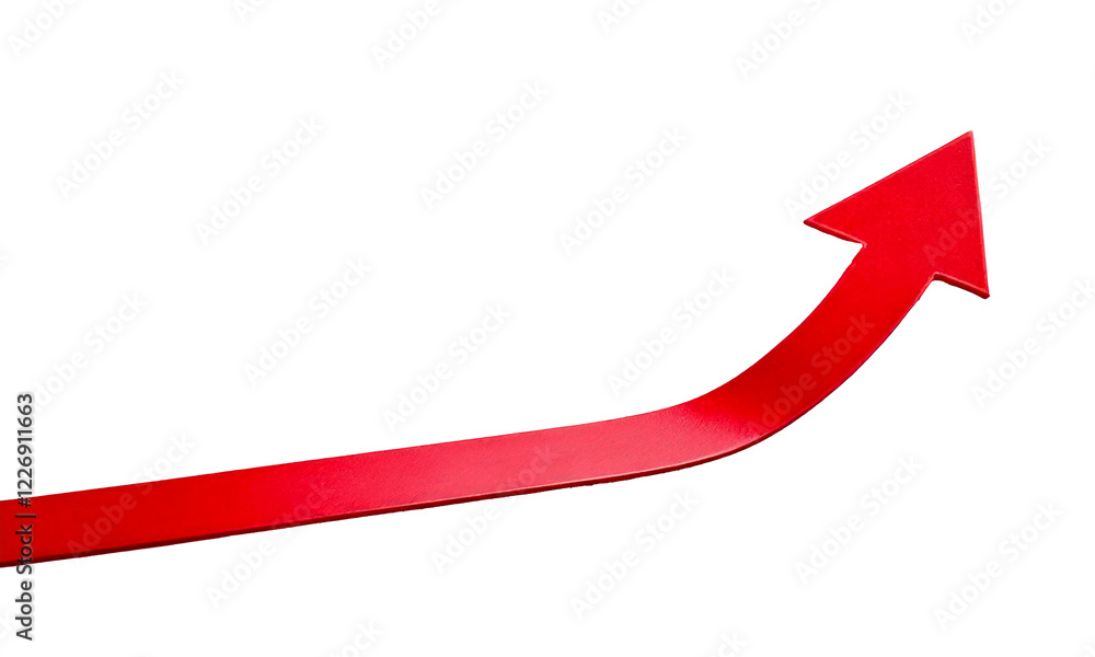red arrow PNG format, isolated graphic, transparent white background ...