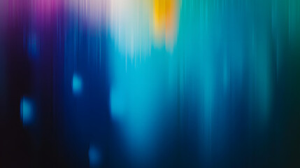 Wall Mural - blue defocused blurred motion abstract background, widescreen