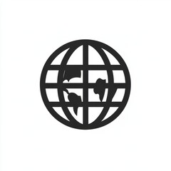 Poster - Global connectivity symbol representing international communication and collaboration. Generative AI