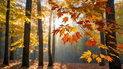 autumn in the forest