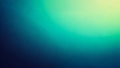 Wall Mural - abstract background showing subtle grain and gradient from dark blue to light green