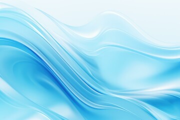 Wall Mural - Abstract blue wavy background creating smooth lines and shapes