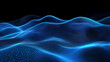 © Mr. Designer - Futuristic abstract digital technology and data background featuring a sleek blue gradient. The design incorporates modern digital elements, glowing lines, and data-inspired patterns.