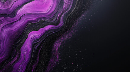 Wall Mural - purple galaxy abstract: a mesmerizing abstract artwork featuring swirling, vibrant shades of purple 