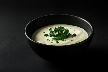 Sticker - Bowl of Soup with Parsley