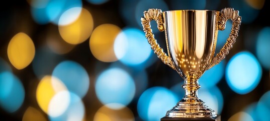 Wall Mural - trophy award winner. generative ai technology.
