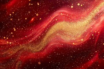 Wall Mural - red abstract background