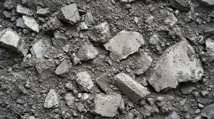 Wall Mural - Rocky Gravel Pile